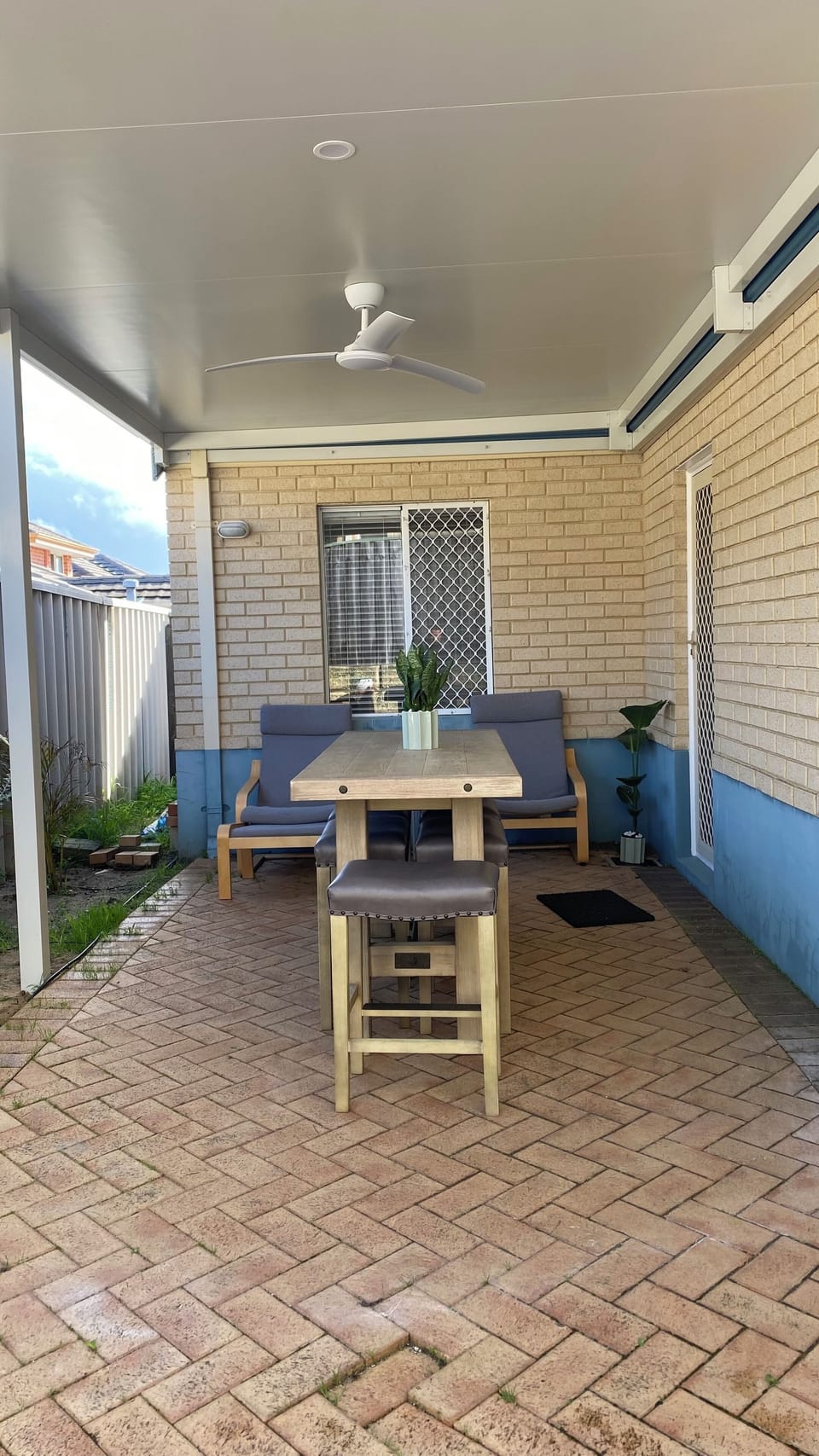 Patio area
