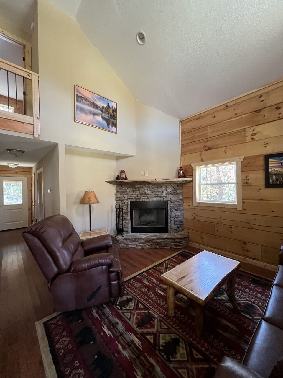 Image of Living Room and Fireplace