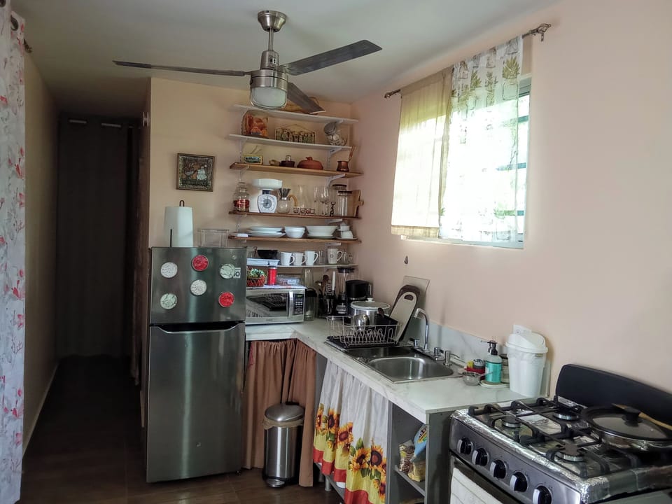 Fully equipped kitchen