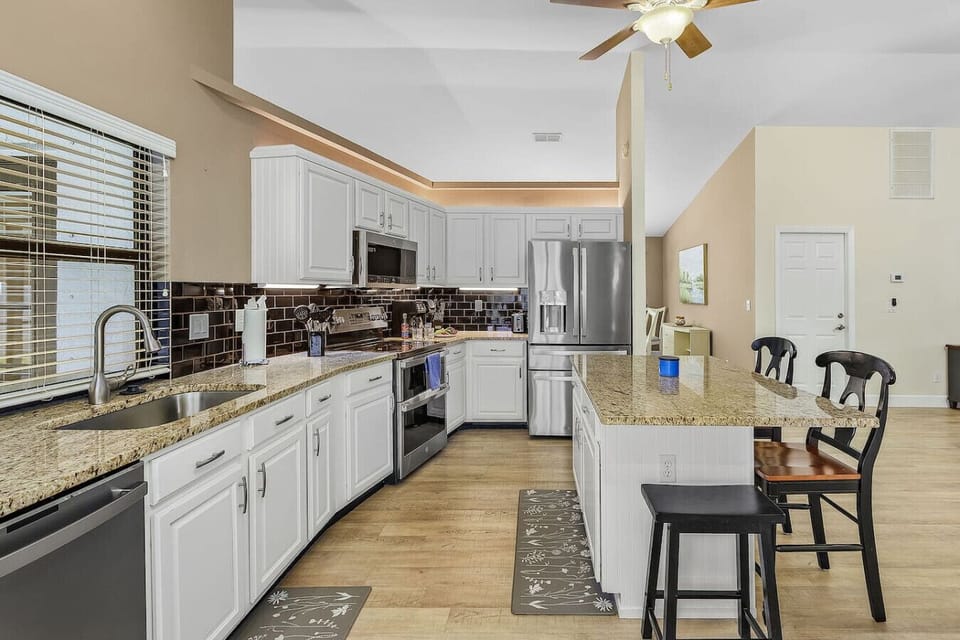 All modern appliances for you to use