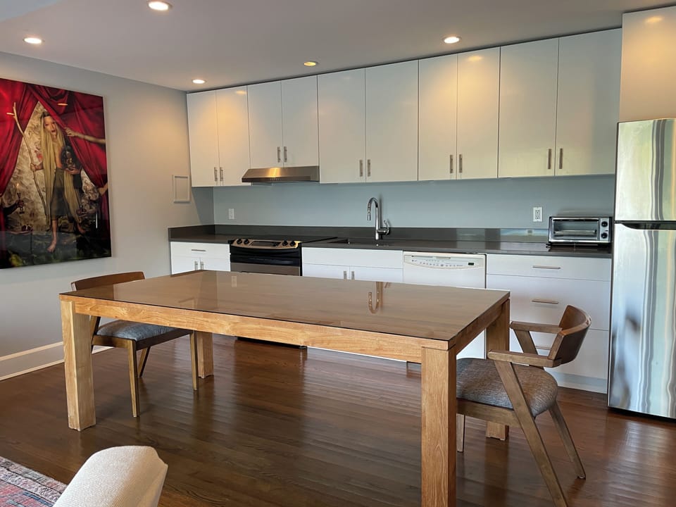 Private Living Room + Kitchen