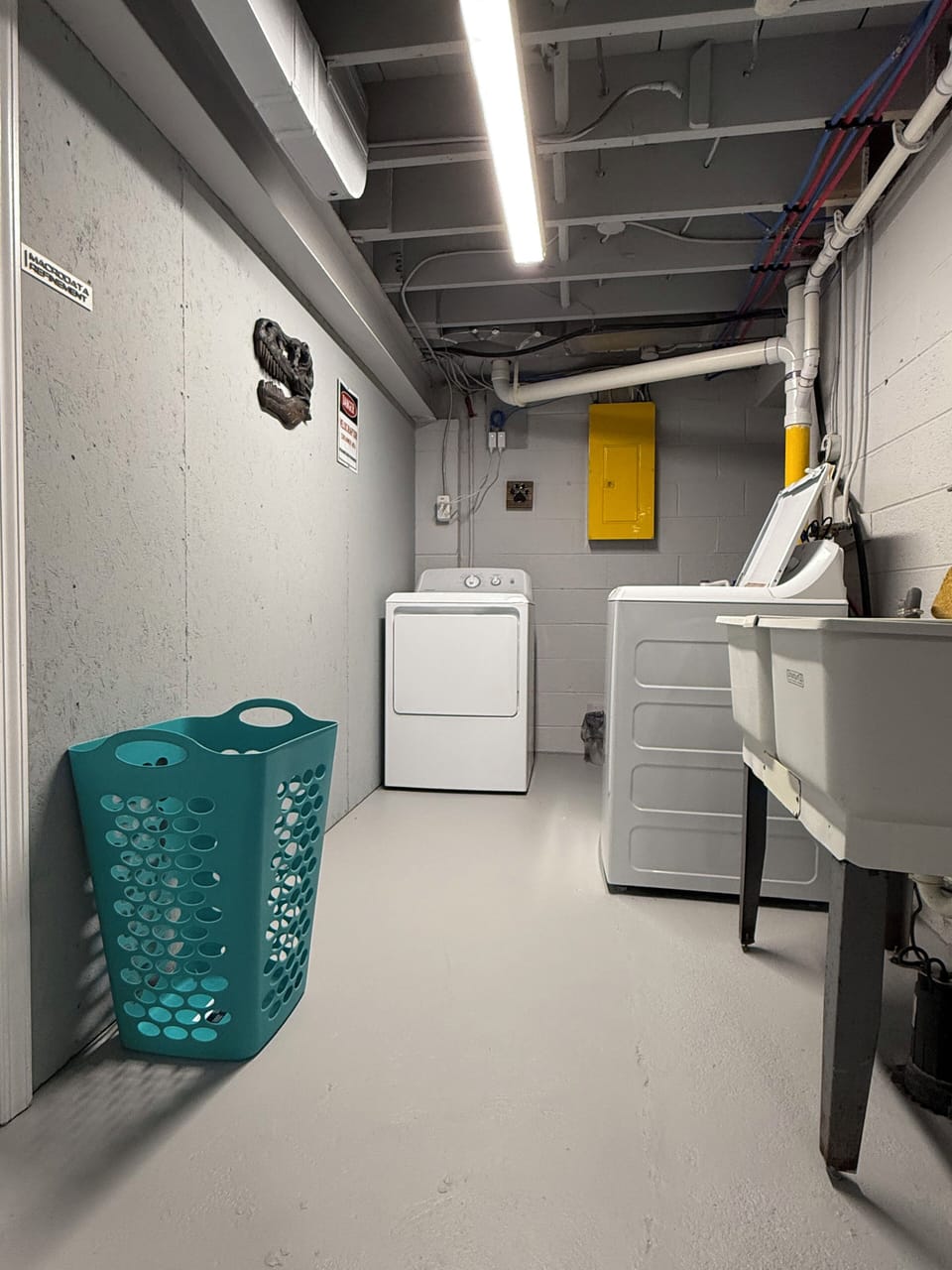 Laundry Room - Complete with laundry soap and dryer sheets