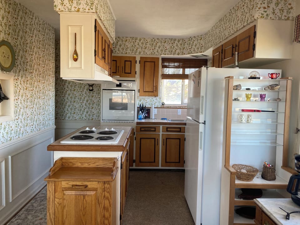 upstairs kitchen  