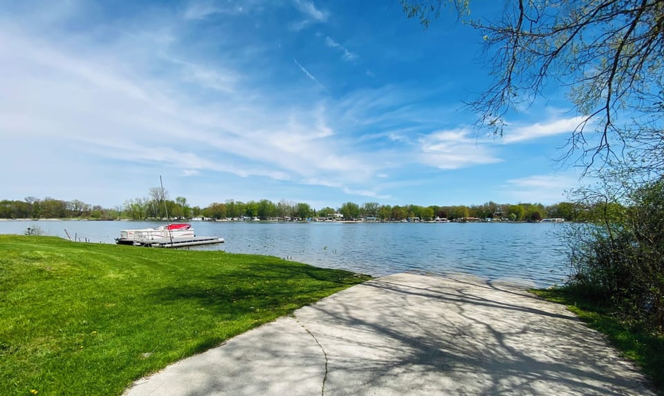 Boat launch… it doesn’t get better than this!