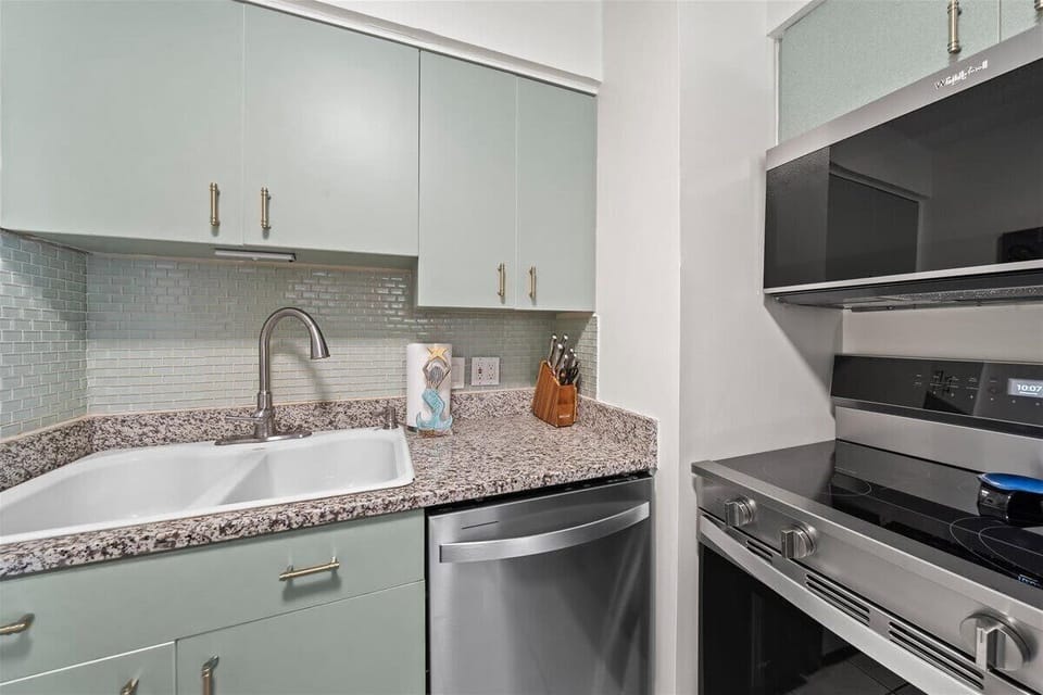 Modern kitchen for home cooked meals