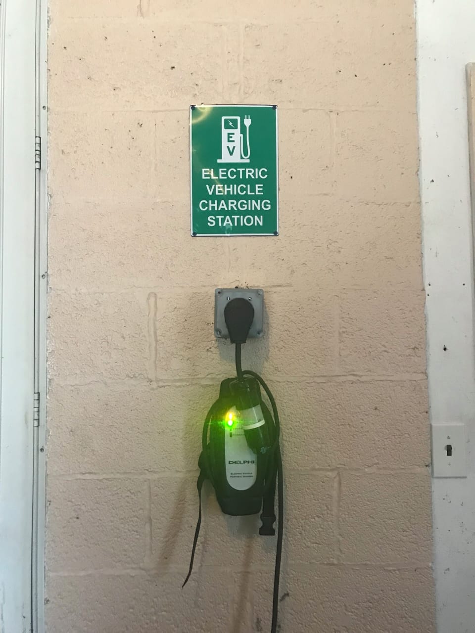 Level-2 Fast Charger in Garage ** May need your own car adaptor**