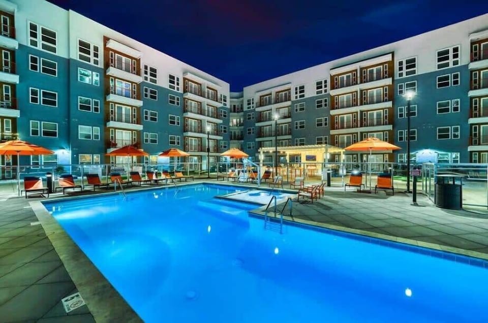 Pool at Night