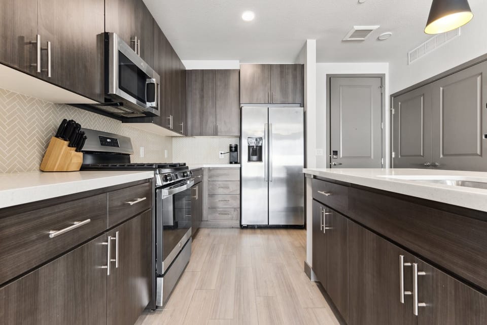 Fully equipped kitchen