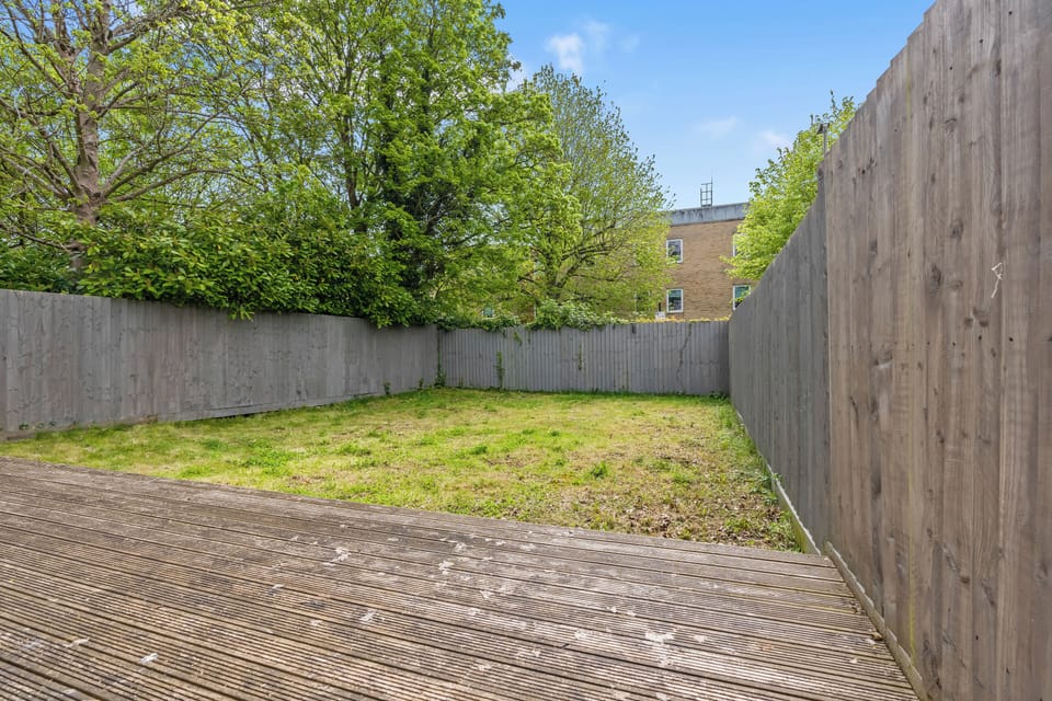 Back garden