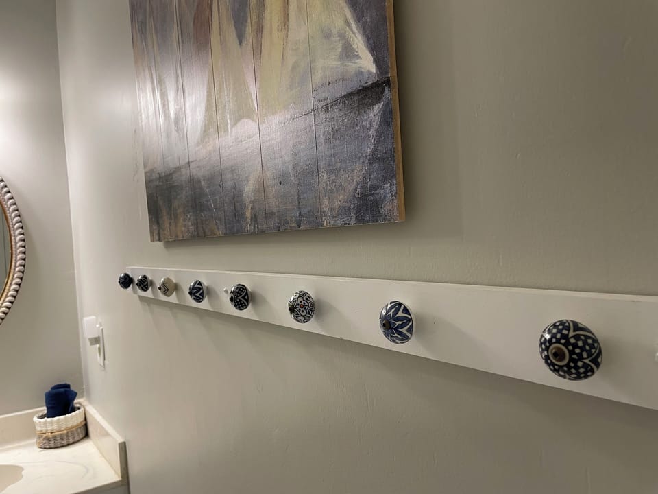 Towel hooks for everyone!