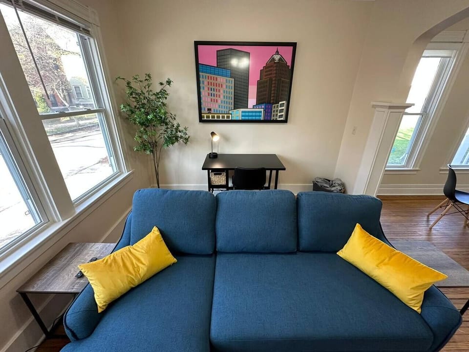 Unwind yourself in this neat and cozy living room.