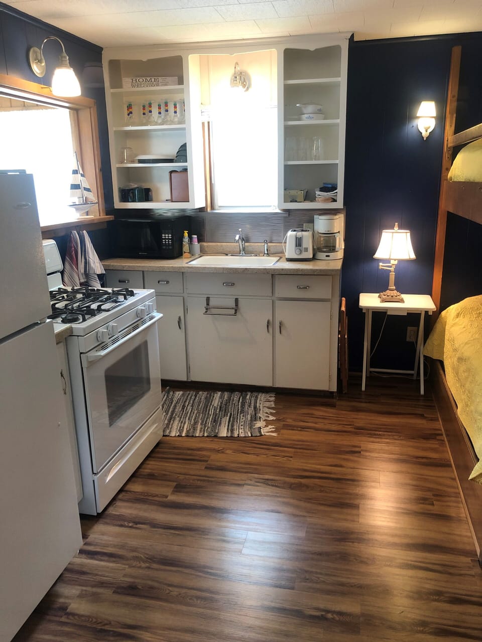 2nd Kitchen in bunk room in back portion of house