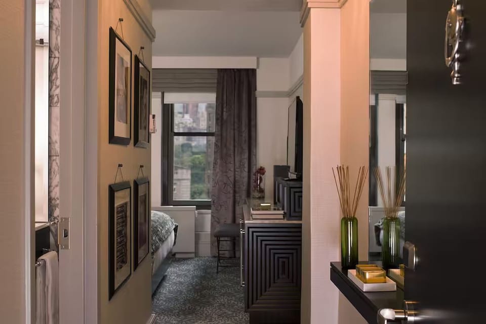 Step inside and unwind in a sleek, quiet suite.