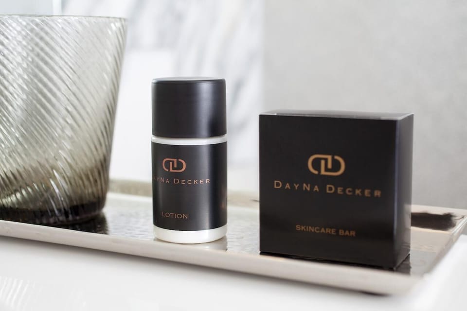 Indulge in premium bath amenities for a pampered stay.