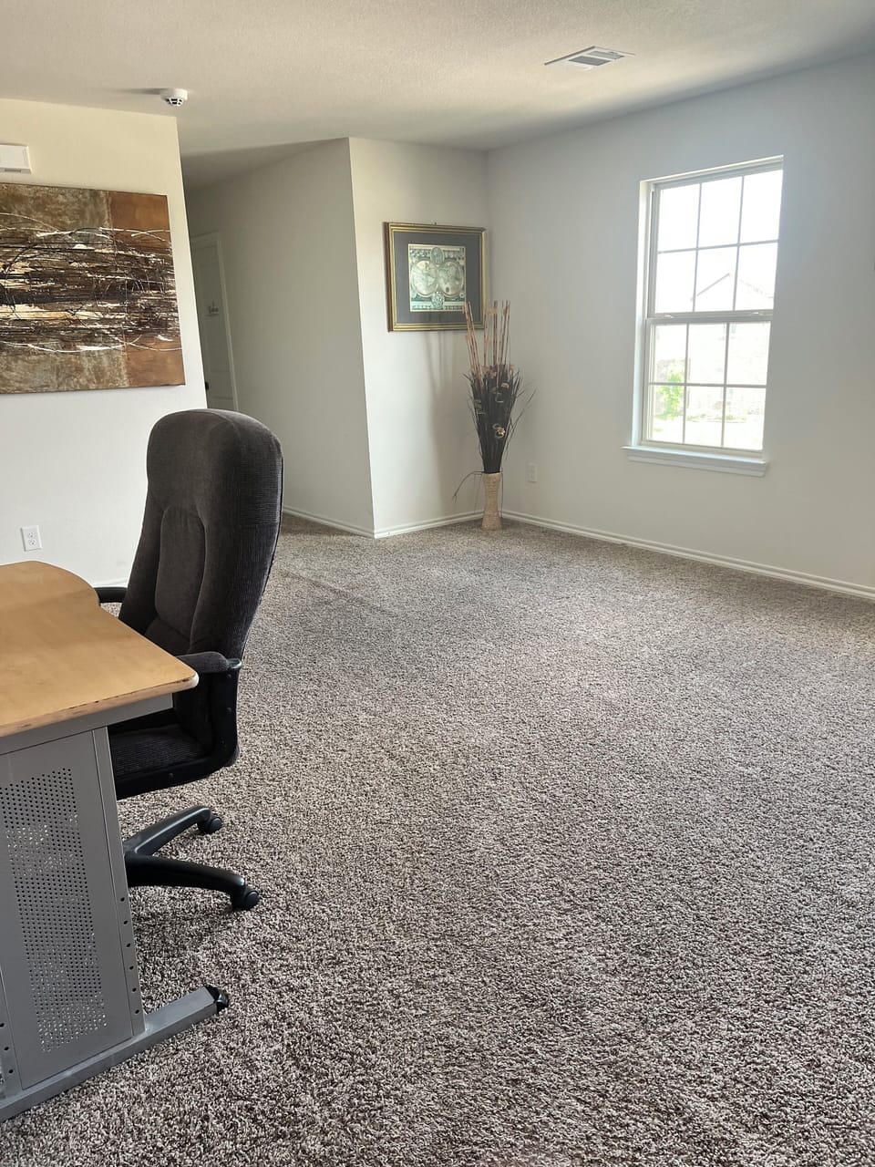 upstairs media center