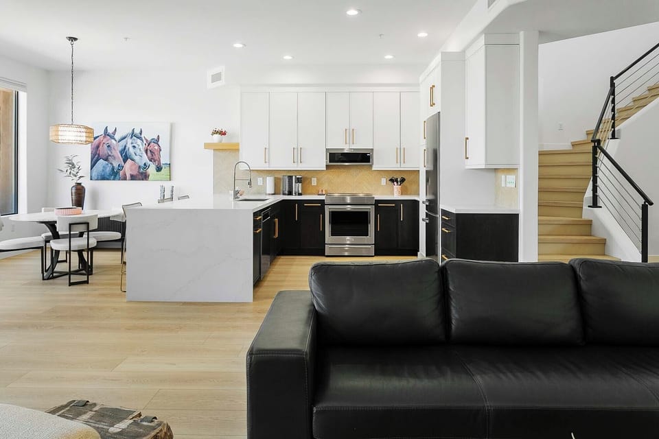 Open concept living space