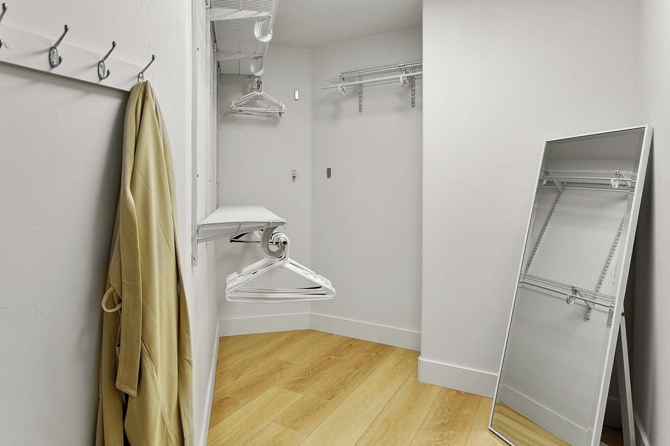 Primary bedroom #1 walk in closet
