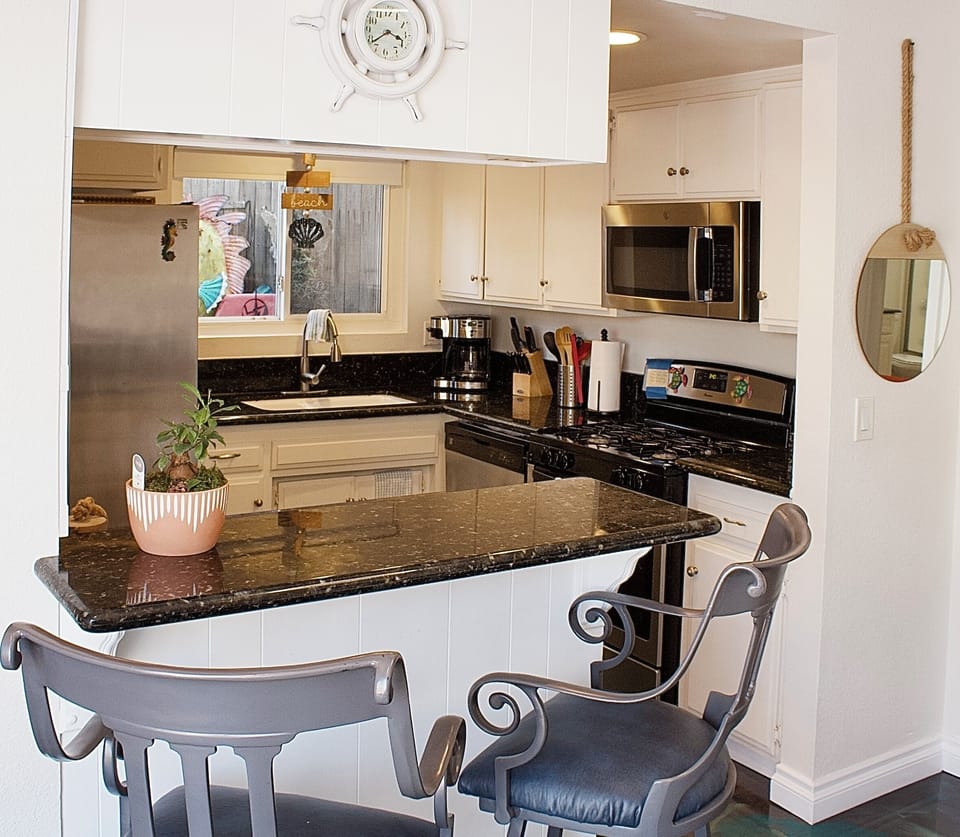 living room facing the kitchen