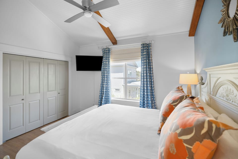 Catch up on your favorite shows from the comfort of bed.

