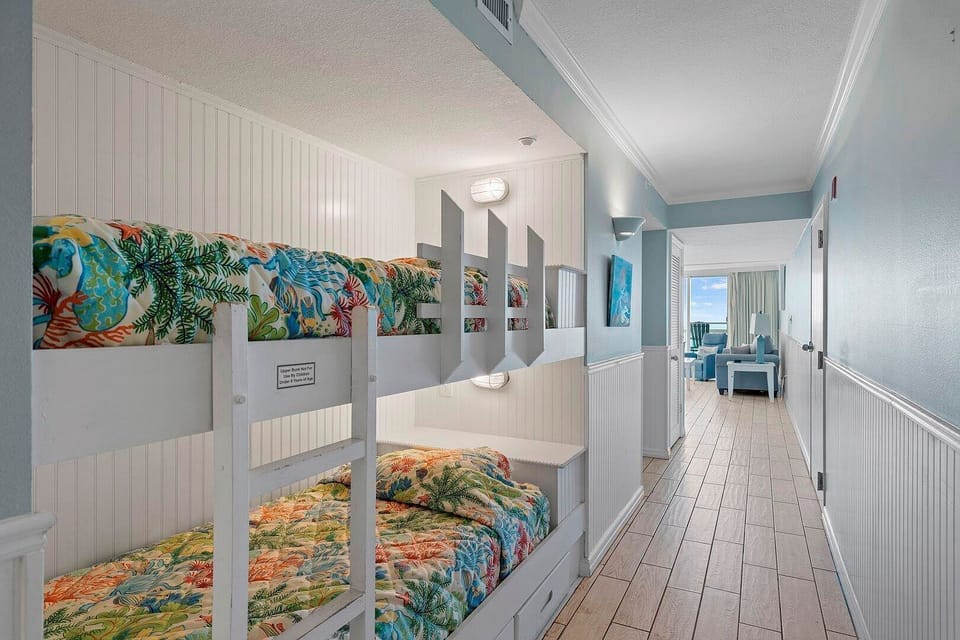 Built-in bunk beds