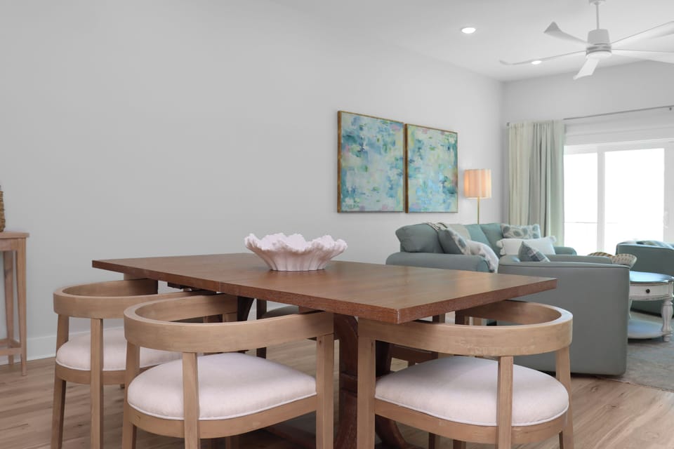 Dining Area and Living Room