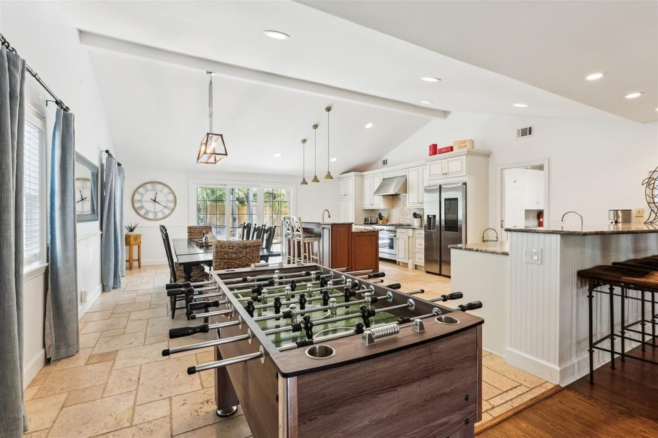 Enjoy a Friendly Game of Foosball at 62 Dune Lane