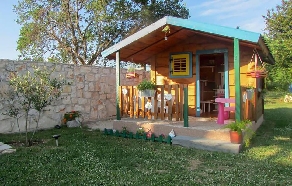 outside
