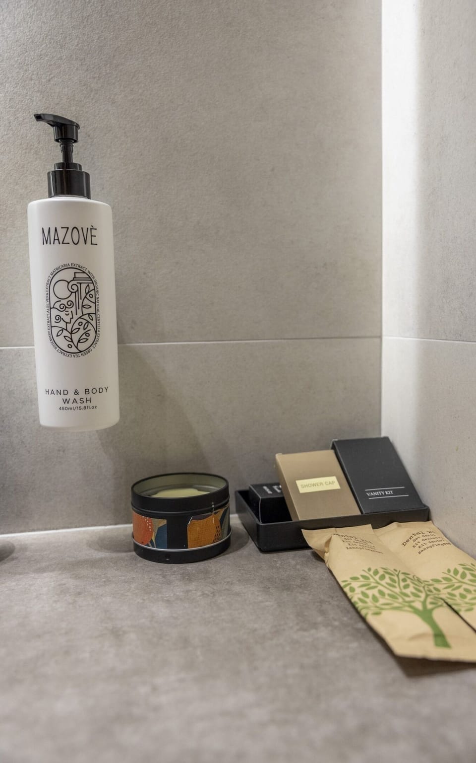 Bathroom amenities