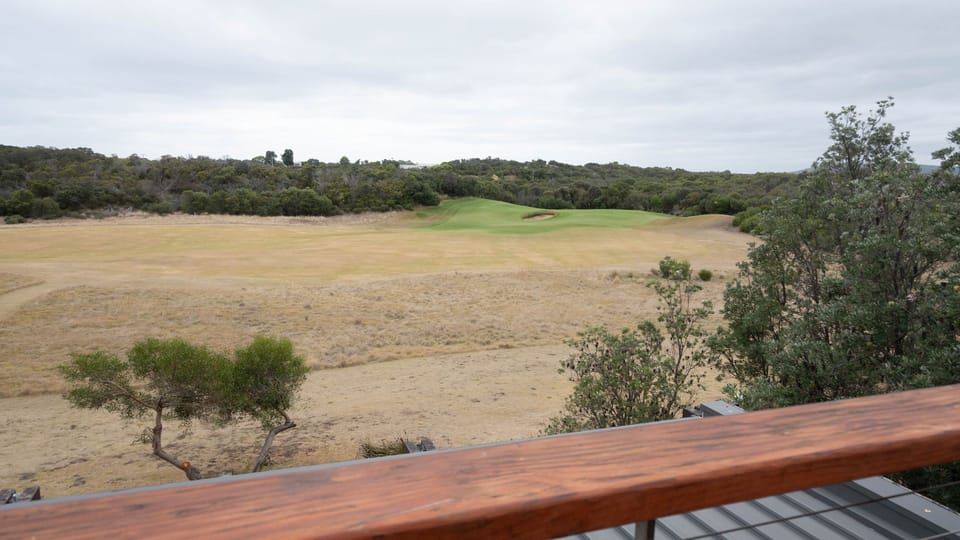 View from outdoor deck