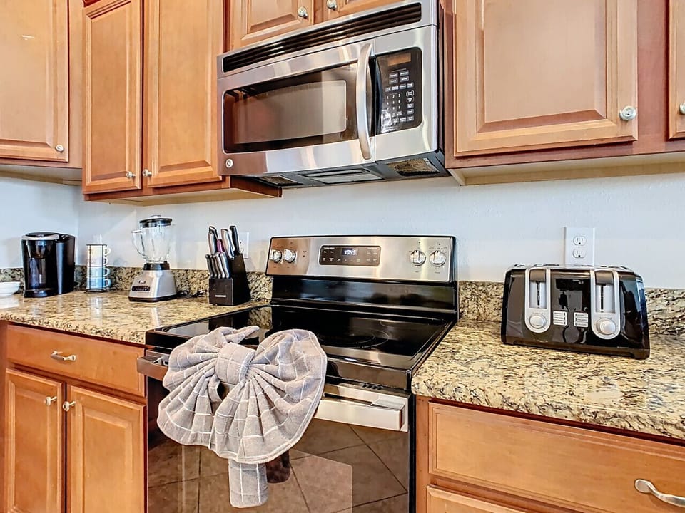 Prepare your home cooked meal in our fully equipped kitchen