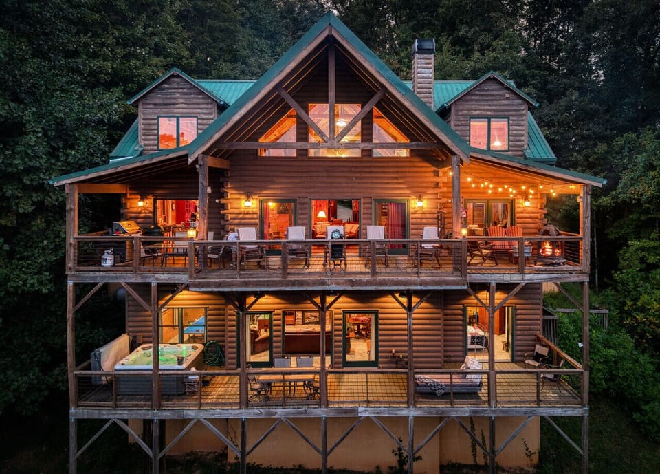 Exterior | Warm Glow | Inviting Mountain Retreat