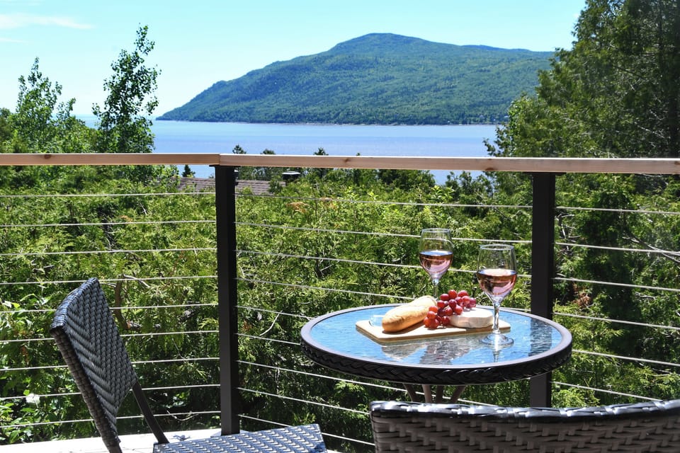 Vue sur la baie
