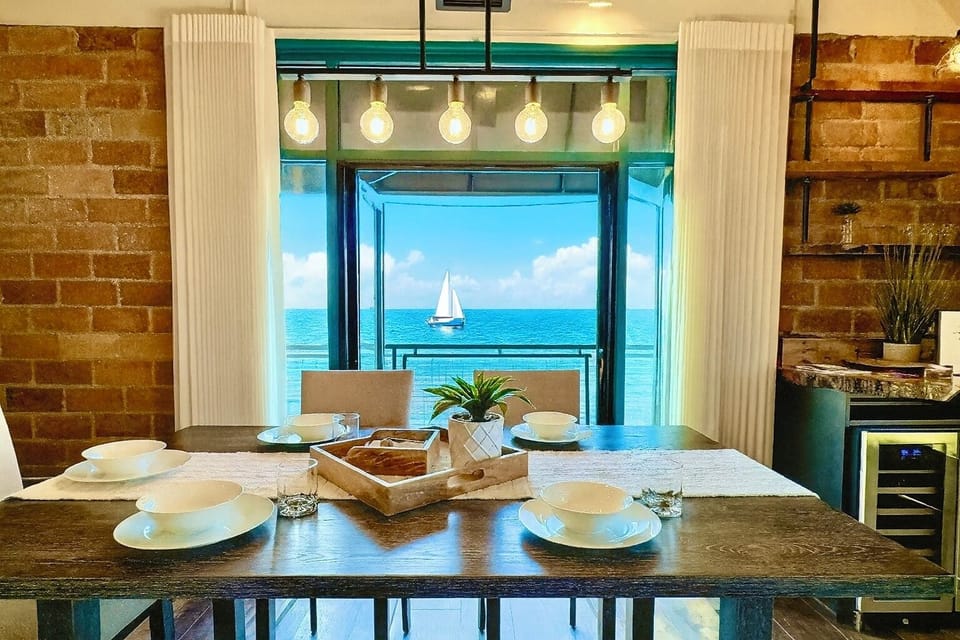 Dining With a View
Open the double doors, let the lake breeze in, and enjoy your meal with a front-row seat to Lake Erie’s horizon. Every bite tastes better with water as your backdrop