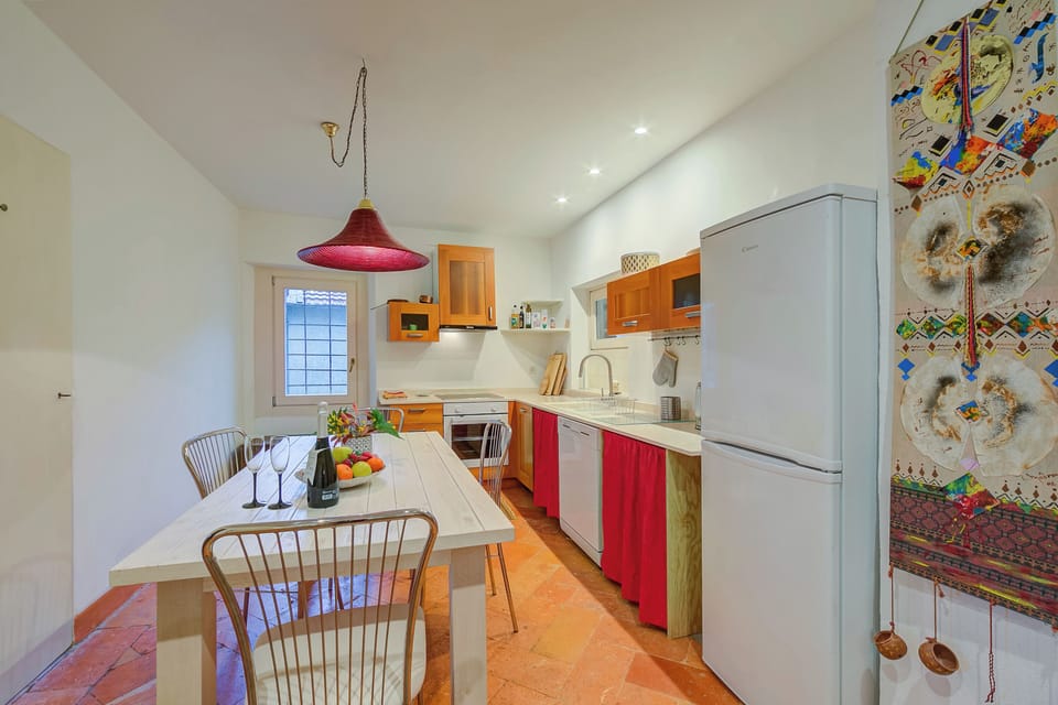 Kitchen and dining area
