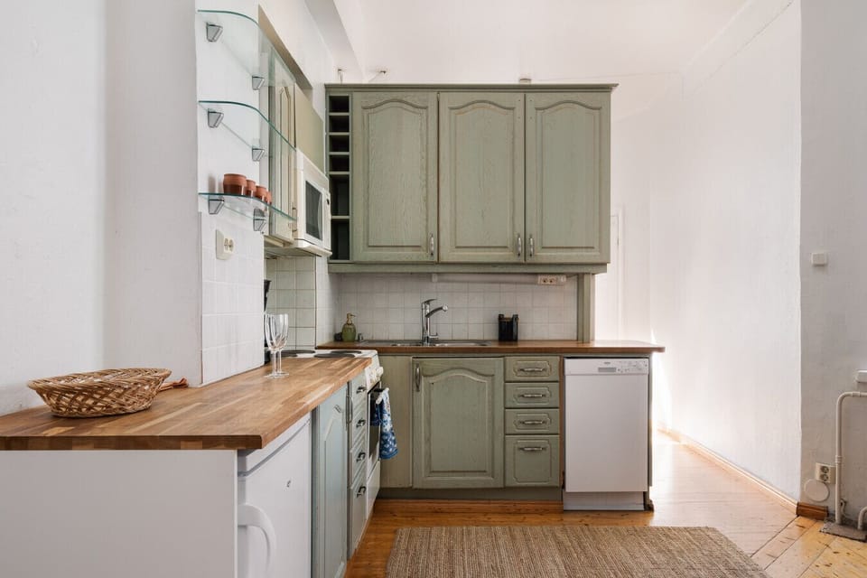 The kitchen flows effortlessly into the living and dining area, making it easy to stay connected while preparing food.