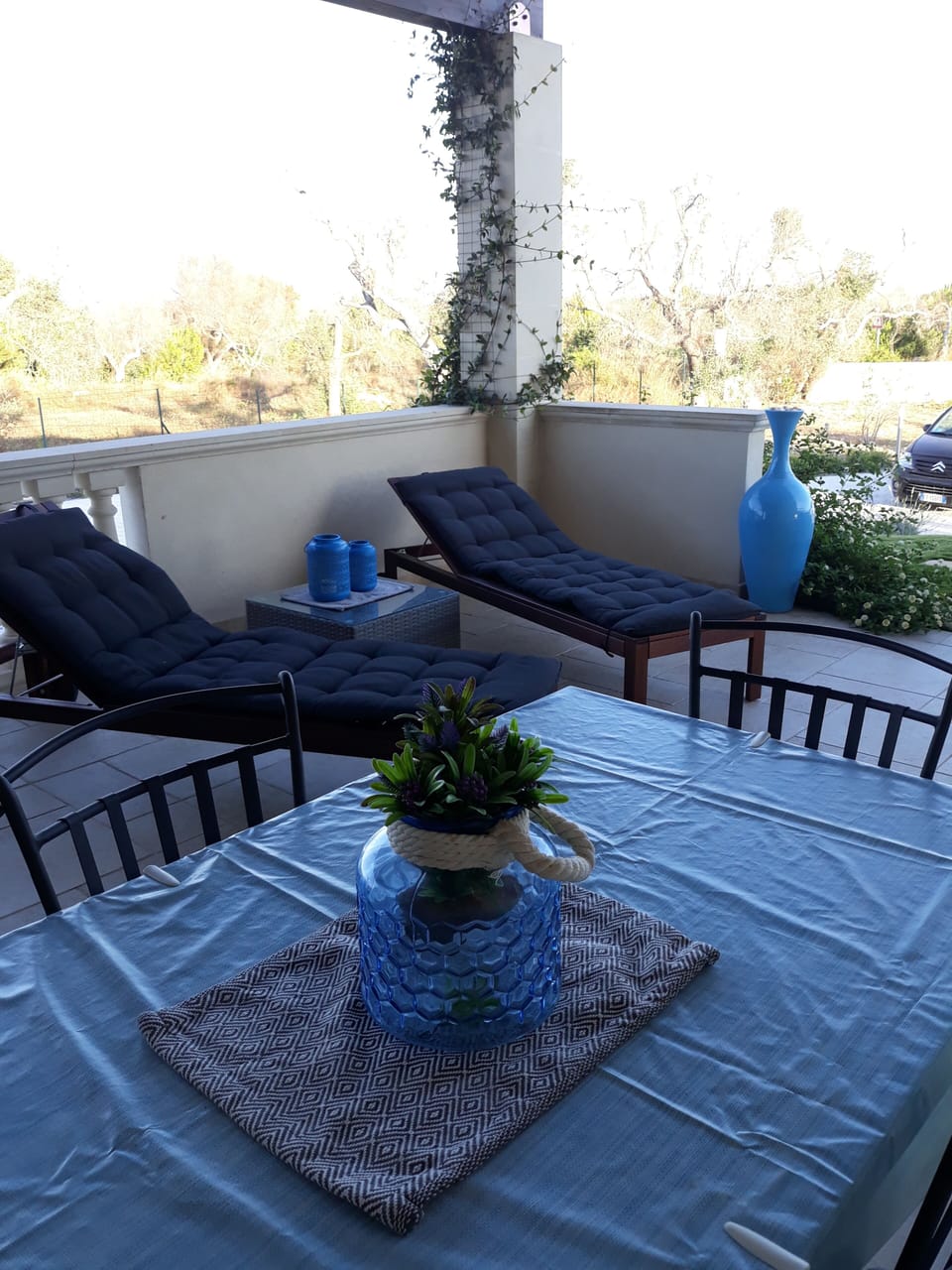 Patio ad esclusivo utilizzo degli ospiti dell'appartamento Industrial
