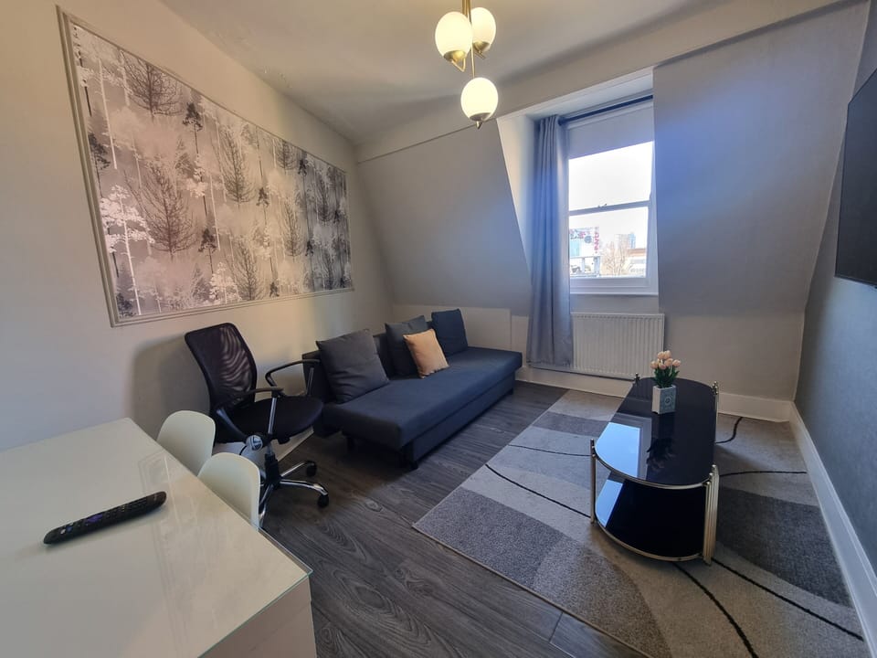 This photo represents the living room  inside the property