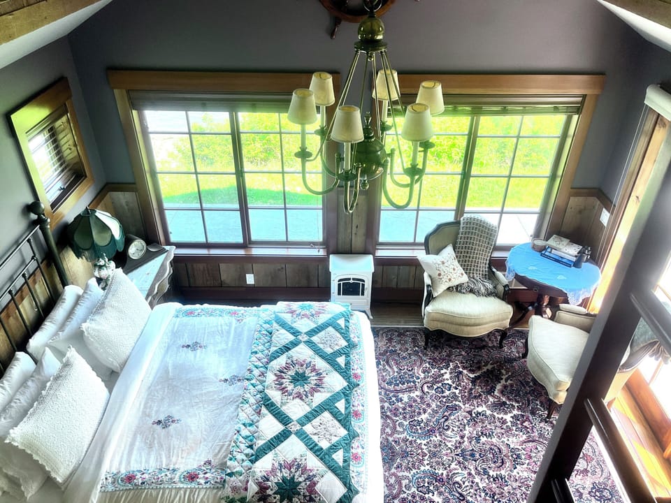 Charming bedroom / living area.