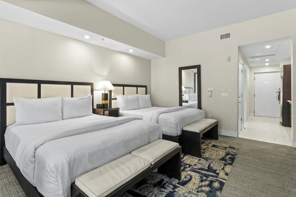 Bedroom. Interior and views may vary based on location and availability.