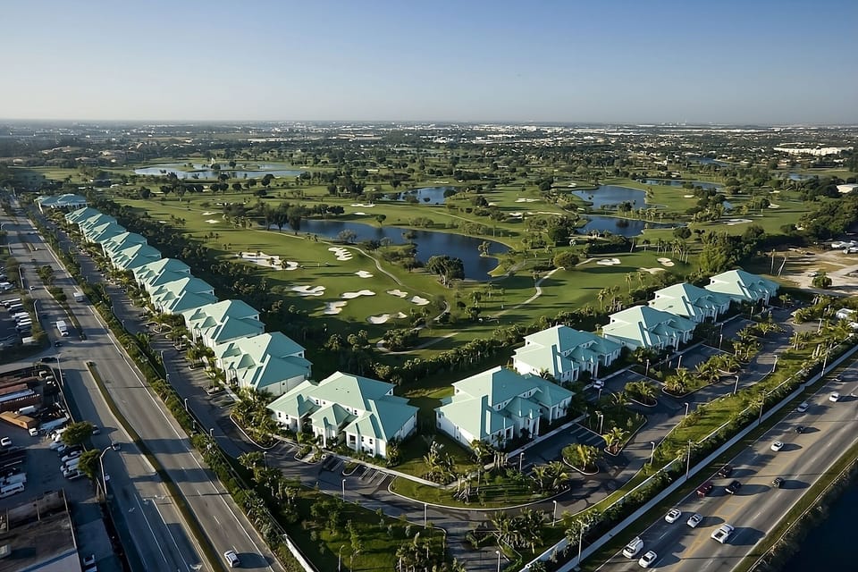 Aerial View of the property
