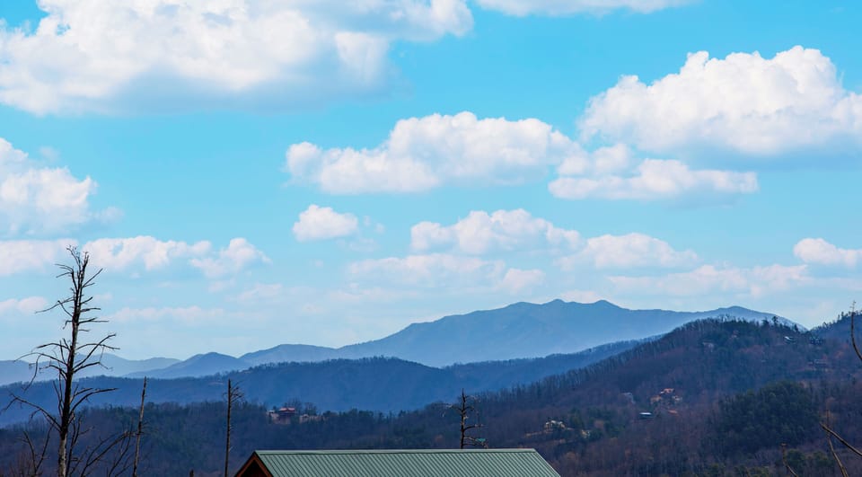 View of the Great Smoky Mountains!
