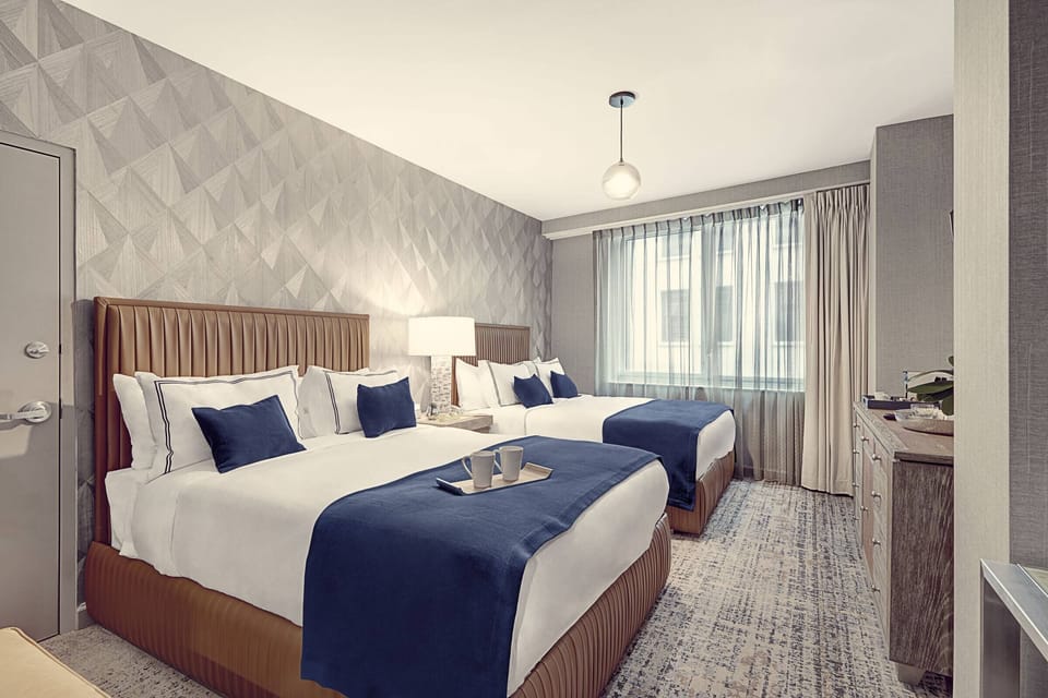 Stretch out with double beds and hotel-fresh comfort.