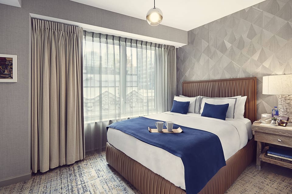 Bedroom. Interior and views may vary based on location and availability.