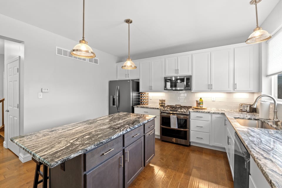 Kitchen — Modern Home Near SLU vacation rental in St. Louis.