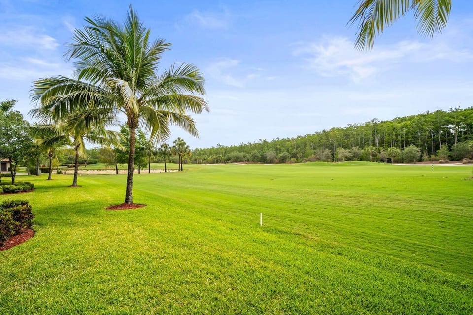 Pristine landscape and golf course views