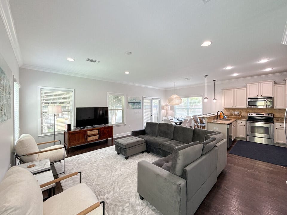 Spacious, Open-Concept Family Room