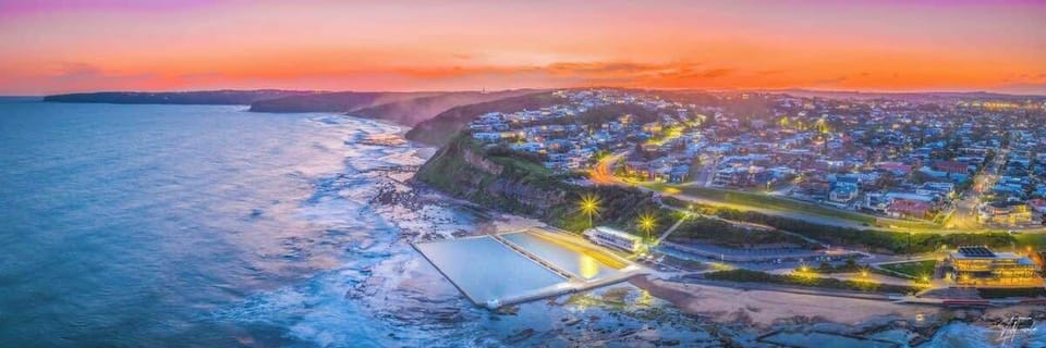 Location Photo: Merewether Ocean Baths, the largest ocean baths in the southern hemisphere.