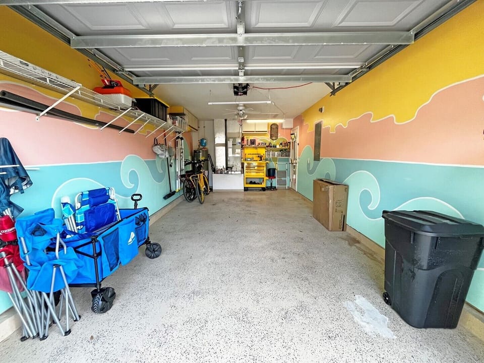 St. Augustine Beach Home Rental Garage