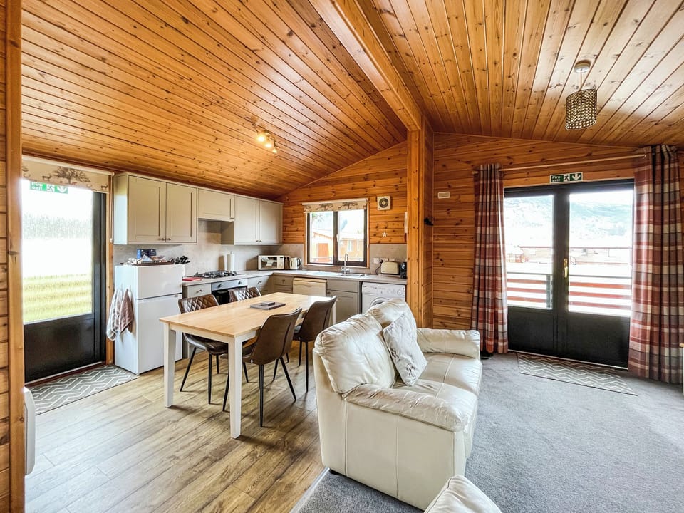 Open plan living space | Wildcat Lodge, Glentruim, near Newtonmore