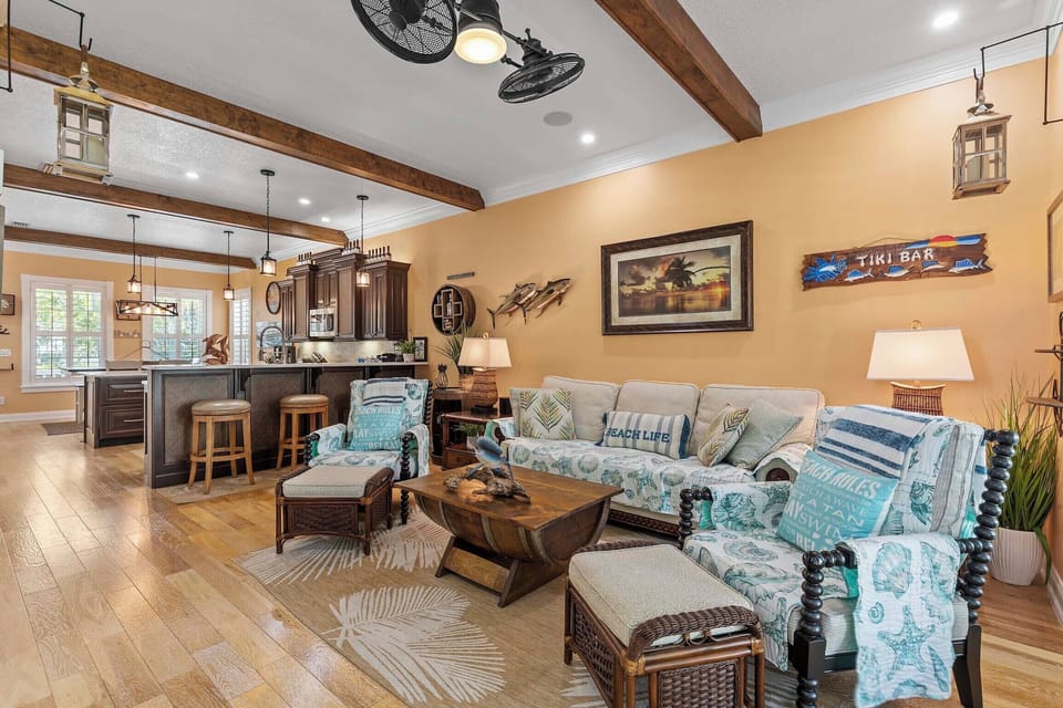 Comfortable living room seating